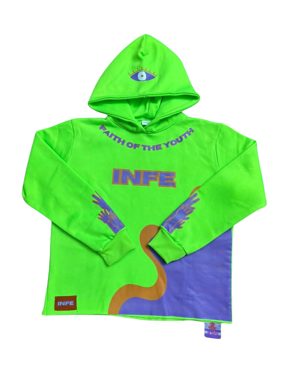 "Lean Not On Your Own Understanding" Cropped Hoodie